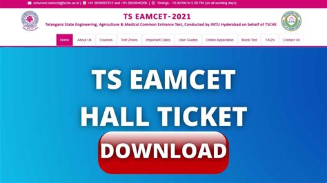 ts ecet 2023 hall ticket download